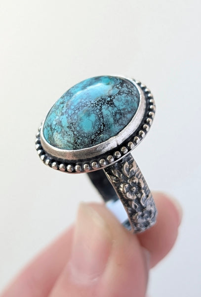 Hubei Turquoise Ring, Size 11.5