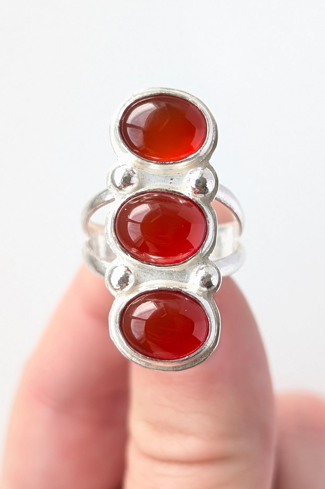 Carnelian Ring, Size 7.5