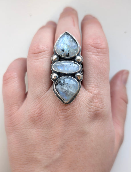 Moonstone Ring, Size 9.5