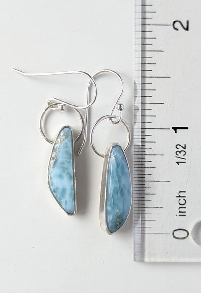 Larimar Earrings