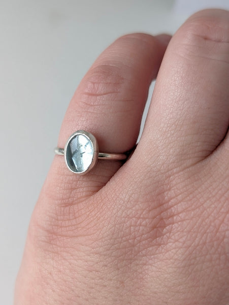 Aquamarine Ring, Size 5