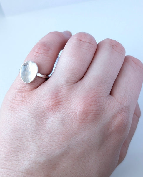Quartz Ring, Size 5