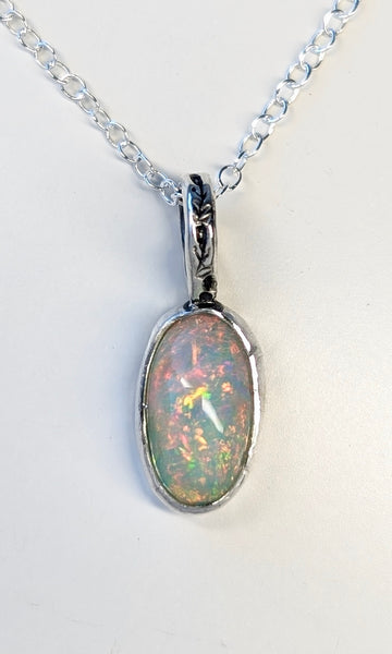 Ethiopian Opal Necklace