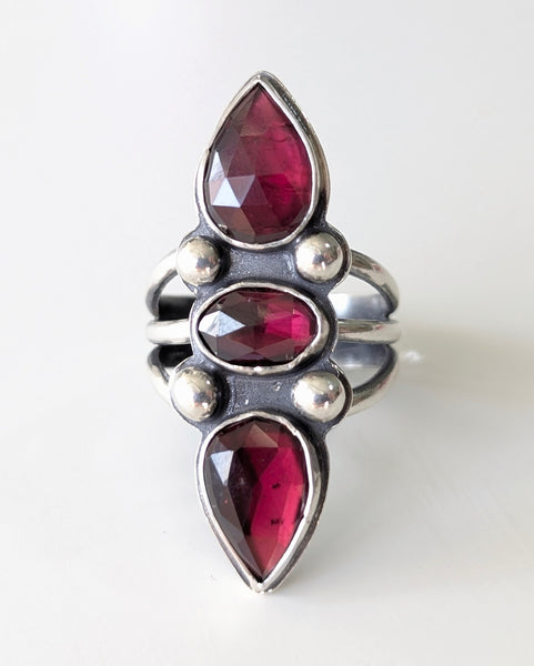 Garnet Ring, Size 9