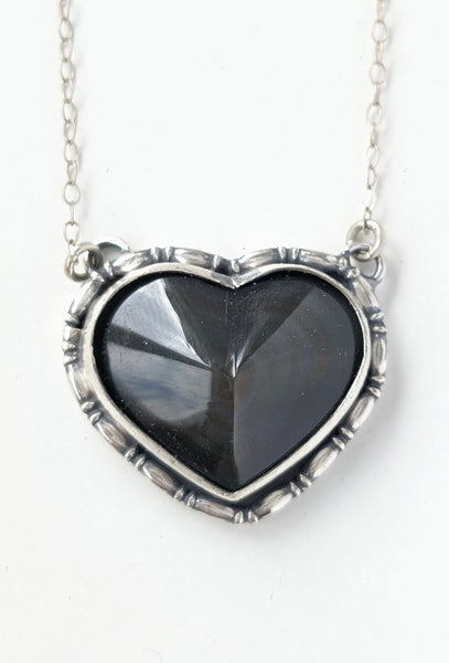 Rainbow Obsidian Necklace