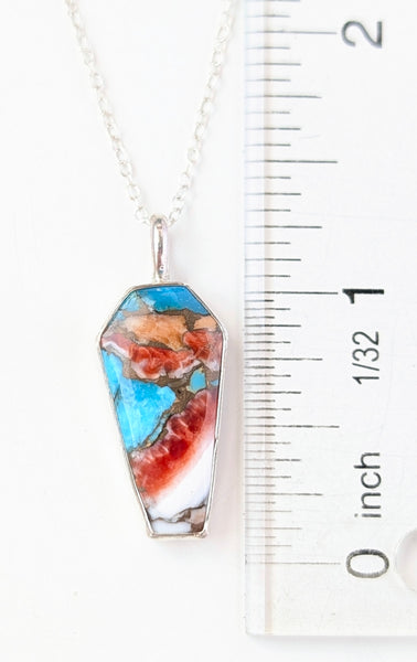 Spiny Oyster Turquoise Mix Necklace