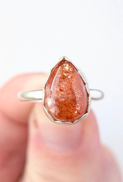 Sunstone Ring, Size 6.5