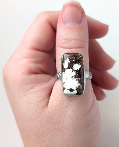 Wild Horse Jasper Ring, Size 10