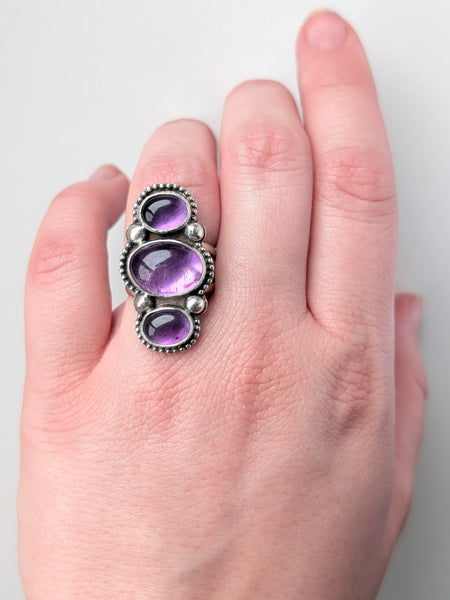 Amethyst Ring, Size 6.5