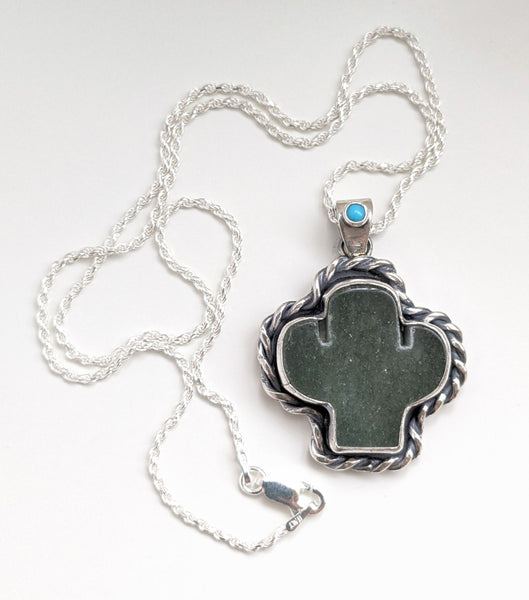 Adventurine And Turquoise Necklace