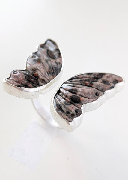 Ocean Jasper Ring, size 7.5-8.5