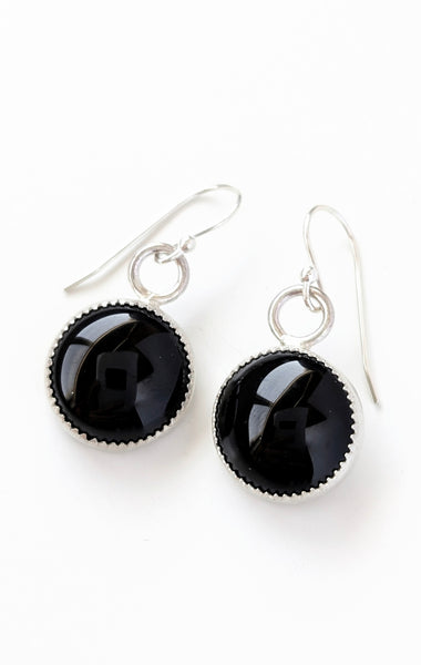 Black Onyx Earrings