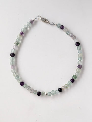 Fluorite Beaded Bracelet