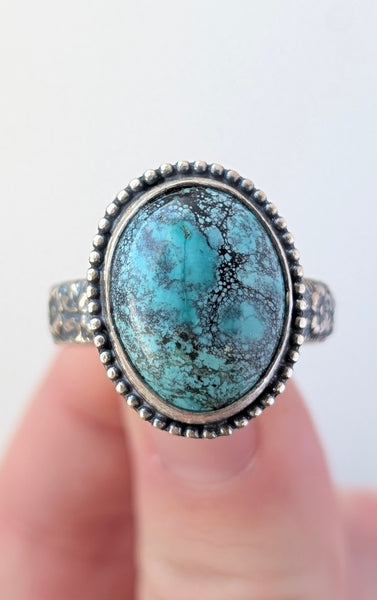 Hubei Turquoise Ring, Size 11.5