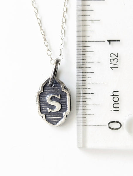 Alphabet Sterling Silver Letter Charms