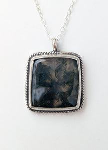 Moss Agate Necklace