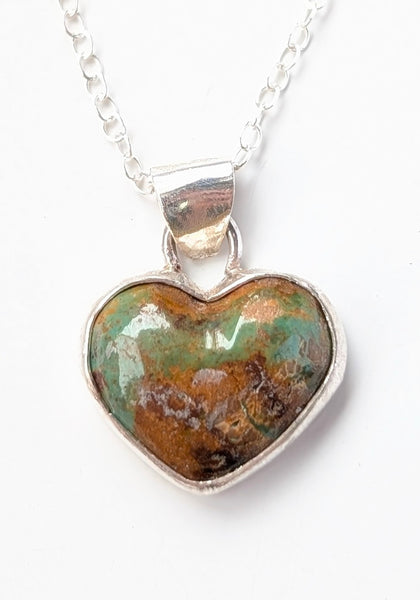 Turquoise Heart Necklace