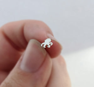 Sterling Silver Octopus Nose Stud